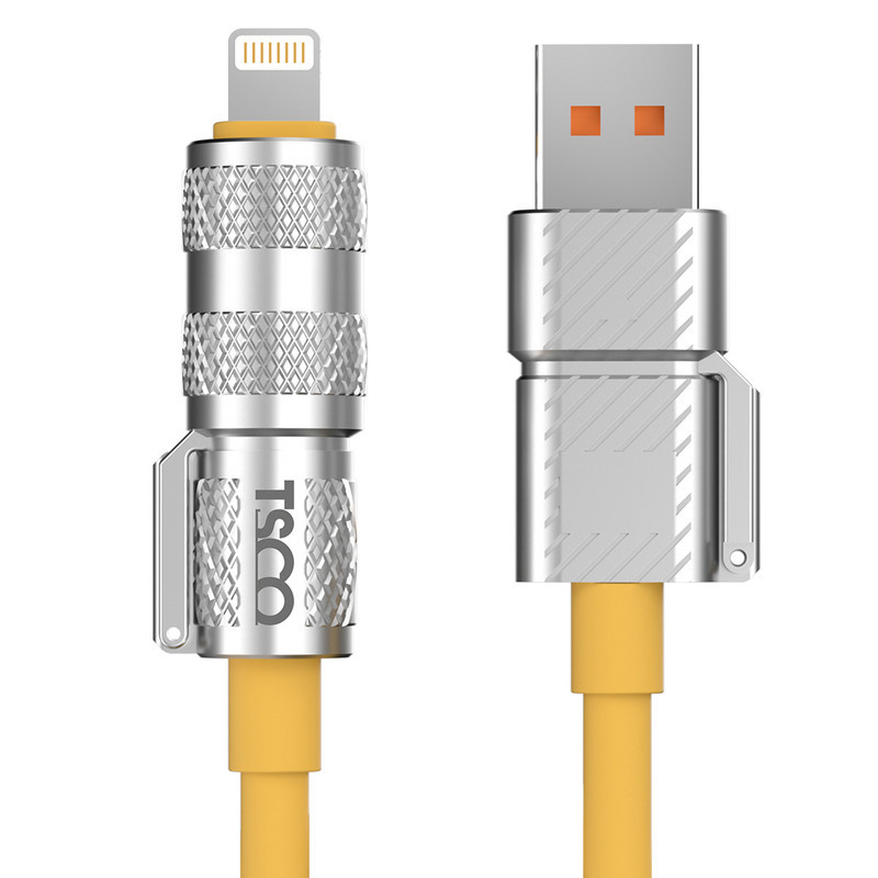 کابل تبدیل USBUSB-C به لایتنینگUSB-C تسکو مدل GCA 240W طول 1.2 متر
