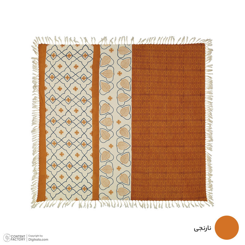 رومیزی بومی مدل 03 سایز 107x105 سانتی‌متر