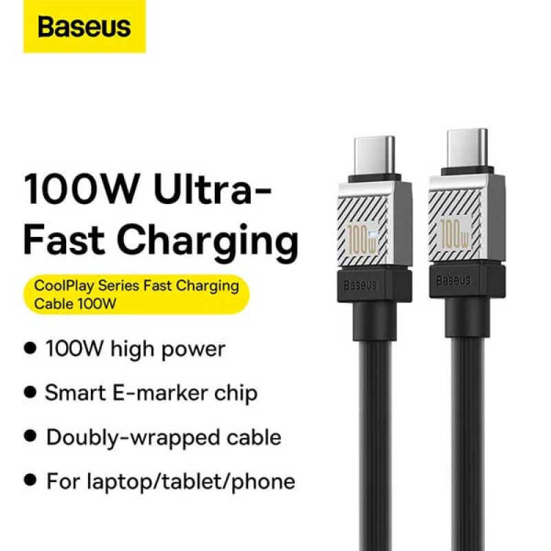 کابل تبدیل USB-C بیسوس مدل CAKW000301 به طول 2 متر