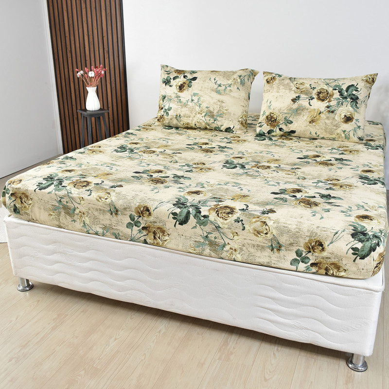 سرویس ملحفه بومرنگ مدل TNB-160 دونفره 3 تکه