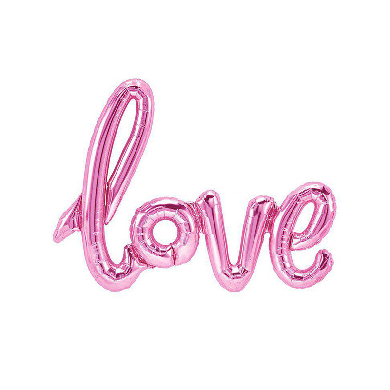 بادکنک فویلی طرح love