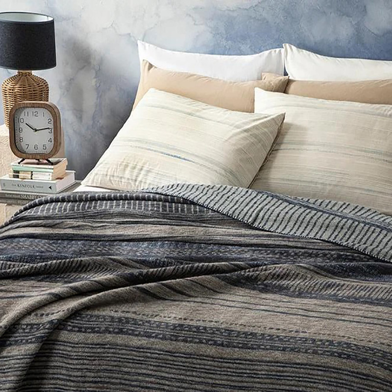 پتو انگلیش هوم مدل Texture Stripe سایز 150×200 سانتی متر