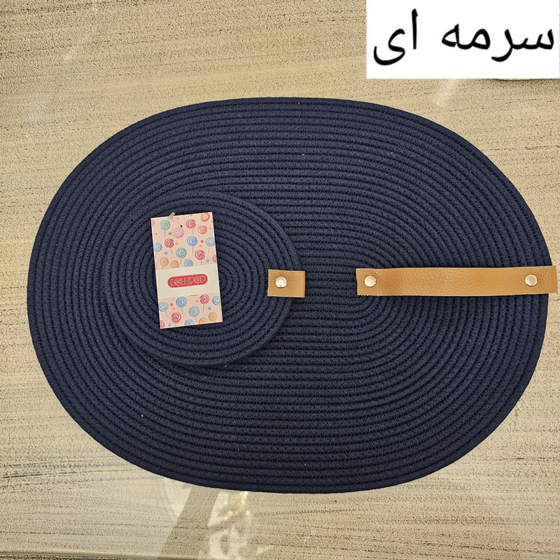زیربشقابی و زیرلیوانی مدل M2 مجموعه 4 عددی