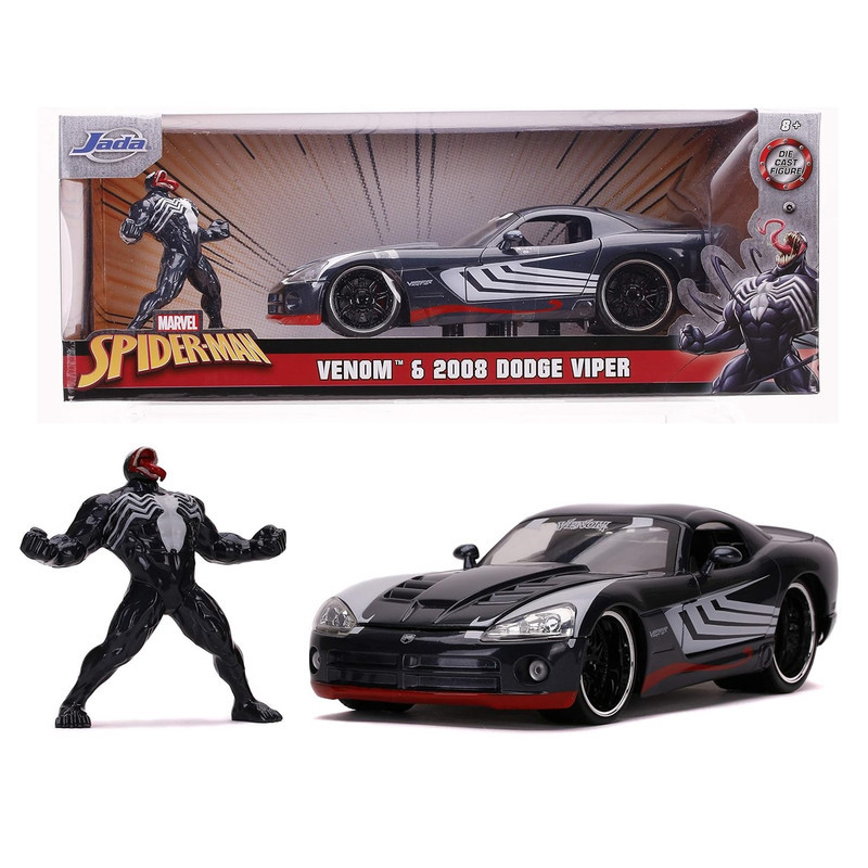 ماکت ماشین جادا مدل دوج وایپر DODGE VIPER 2008 به همراه فیگور