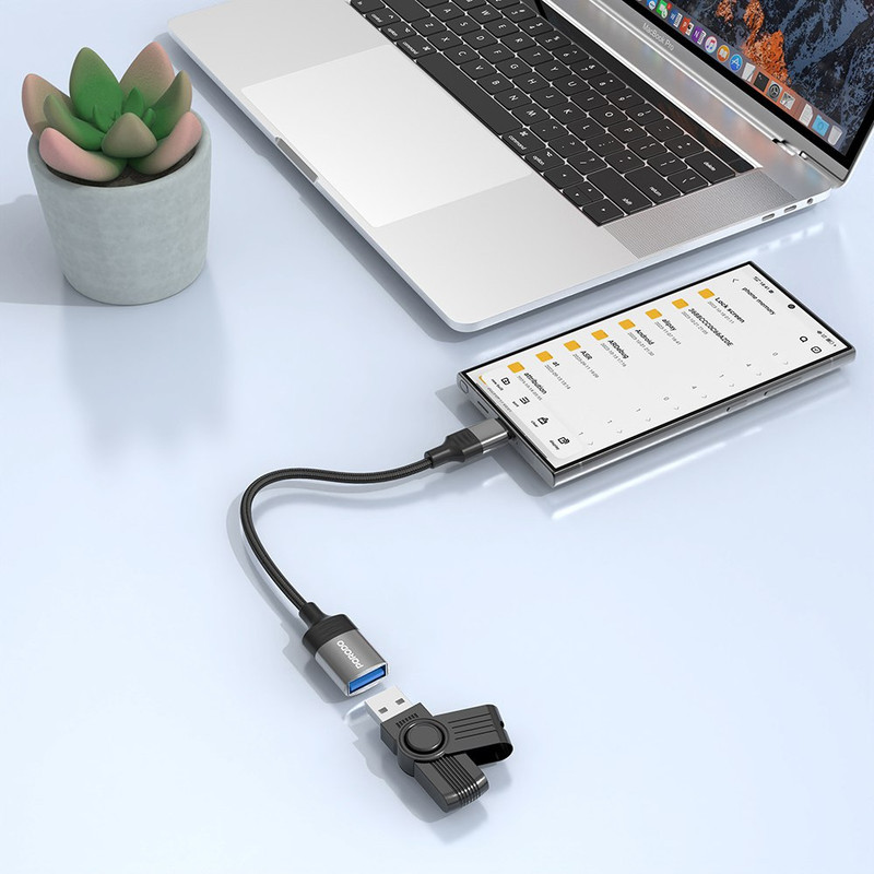 مبدل USB به USB-C پرودو مدل PD-CBL0020-BK
