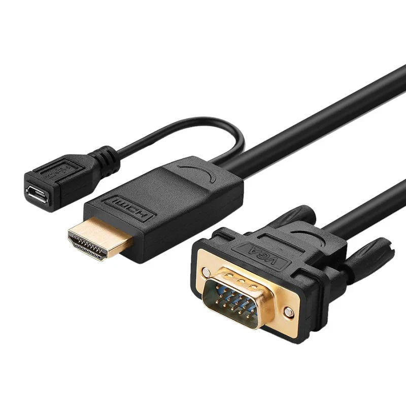 کابل تبدیل HDMI به micro USB  VGA یوگرین مدل MM101-30449 طول 1.5 متر