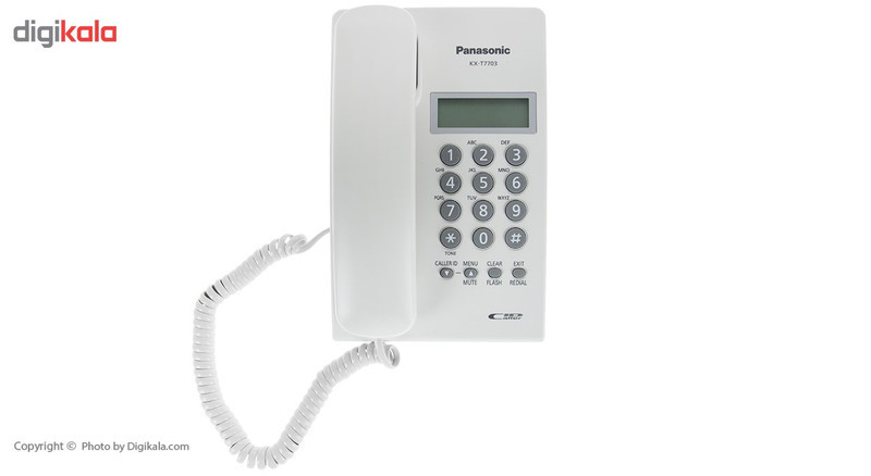 تلفن با سیم پاناسونیک مدل KX-T7703X
