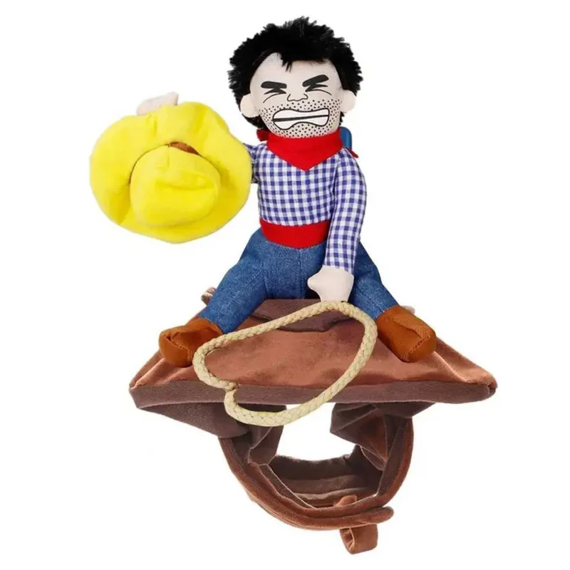 لباس سگ و گربه مدل کابویی وزن ۱۰۰ گرم
