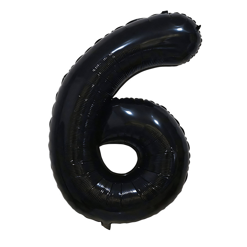 بادکنک فویلی مدل عدد 6 کد KP-27