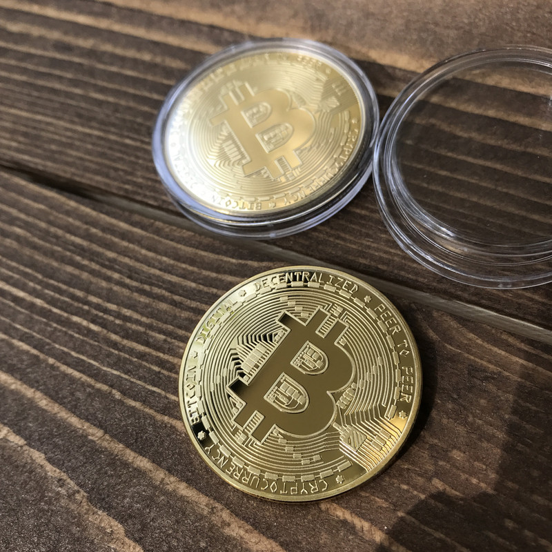 دکوری مدل نماد بیت کوین BTC