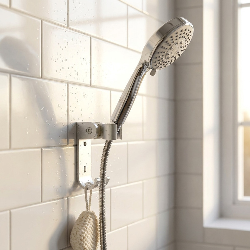 پایه نگهدارنده سردوش حمام مدل Aluminum