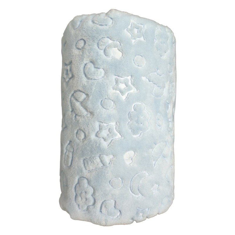 پتو کودک و نوزاد ازدیلک مدل Embos Mavi سایز 120×100 سانتی متر