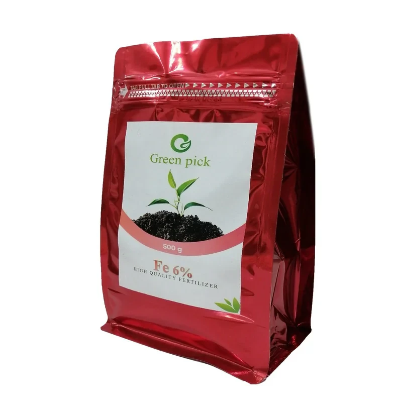 کود کلات آهن 6% گرین پیک مدل Fe500 وزن 500 گرم