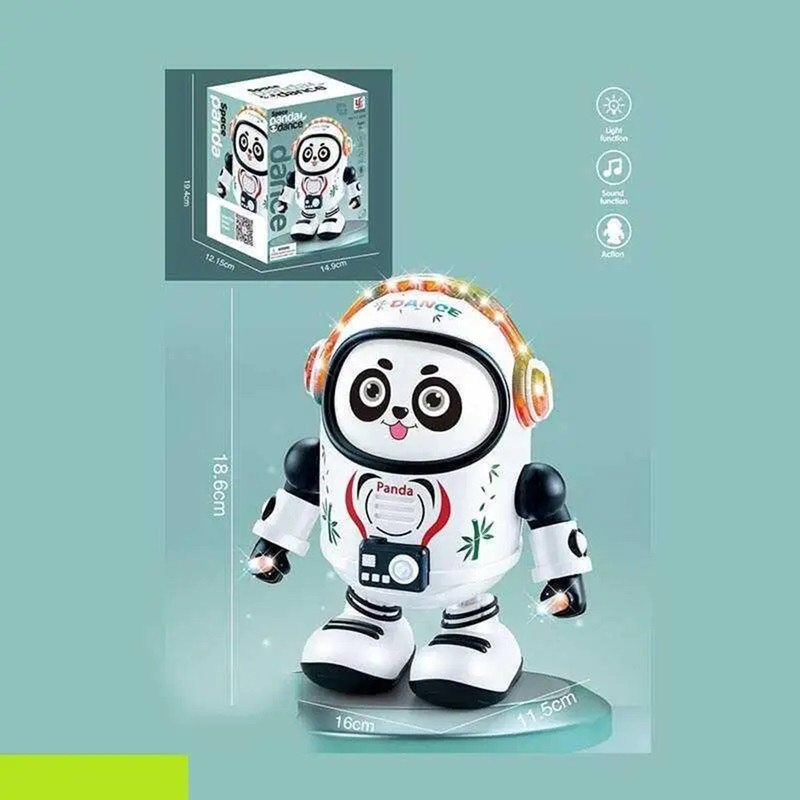 ربات اسباب بازی موزیکال مدل پاندا طرح حرکتی کد YJ-3042