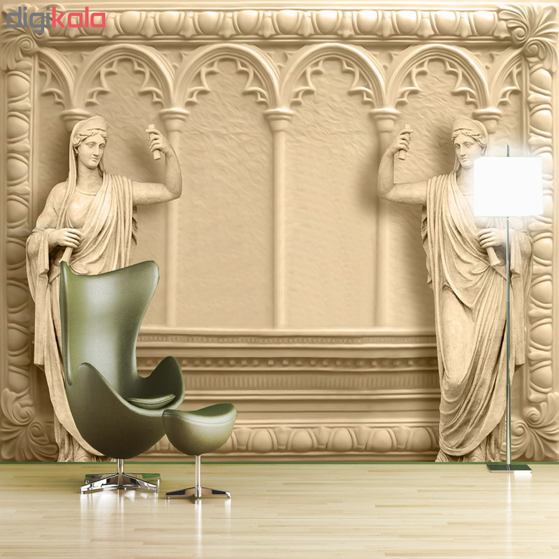 پوستر دیواری سه بعدی طرح مجسمه کد 2218097