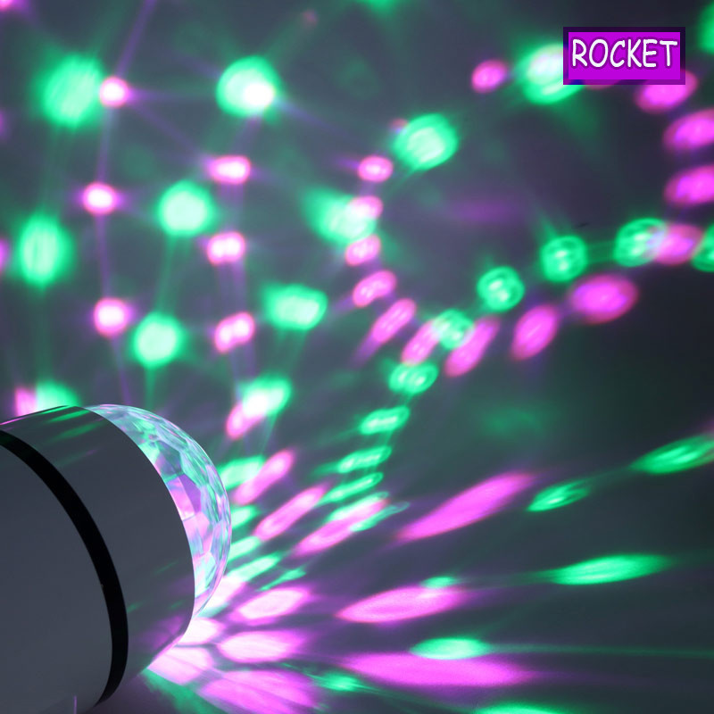 اسپیکر بلوتوثی قابل حمل مدل ROCKET MUSIC LAMP