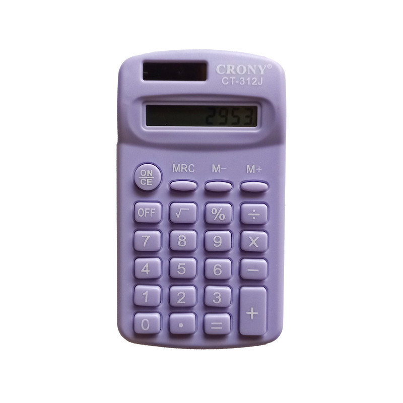 ماشین حساب کرونی مدل CT-312J طرح فانتزی کد 312