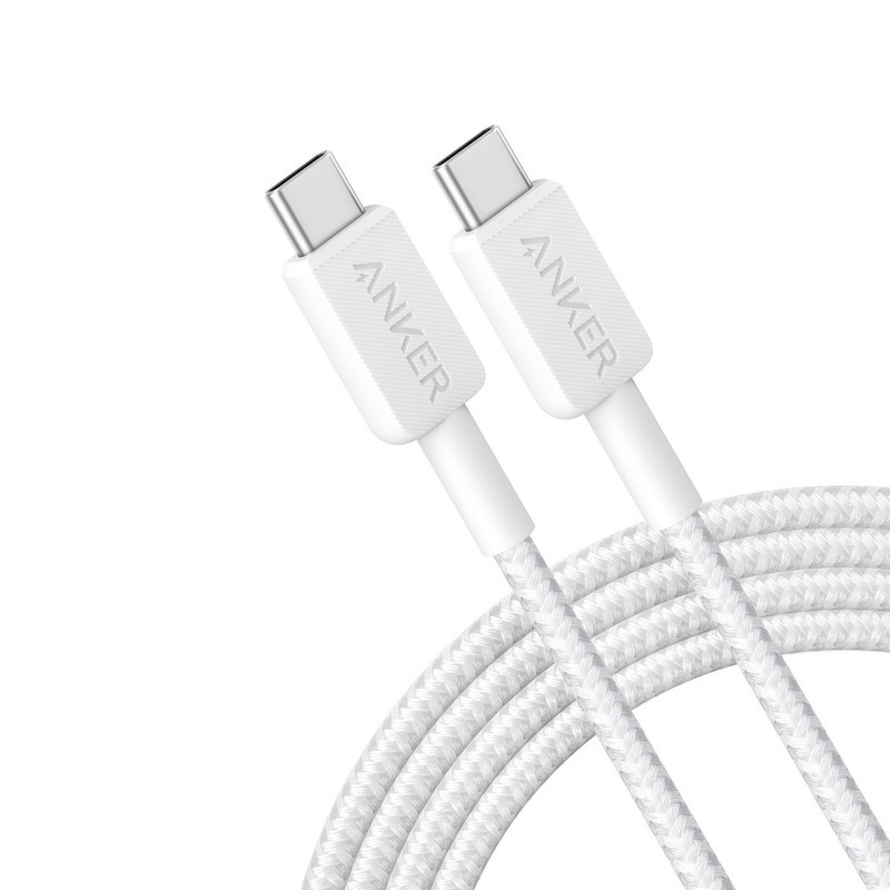 کابل تبدیل USB-C به USB-C انکر مدل A81F6 طول 1.8 متر
