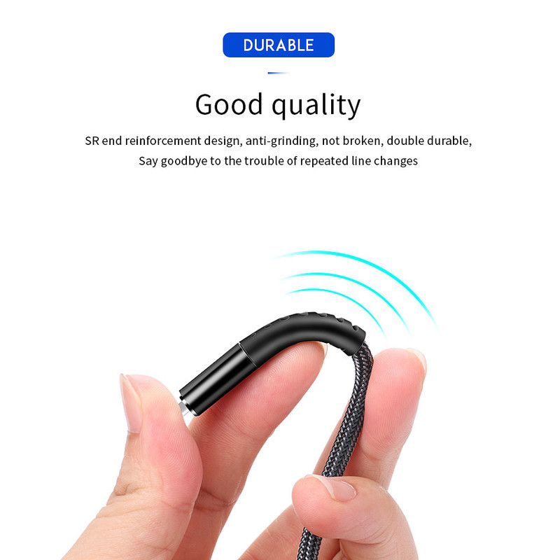 کابل تبدیل USB به لایتنینگ هزول مدل G22 طول 1 متر