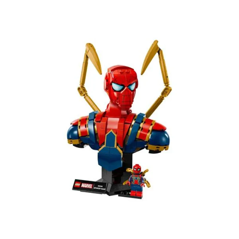 لگو 379 تکه سری مارول مدل Marvel Iron Spider-Man Bust کد 76326