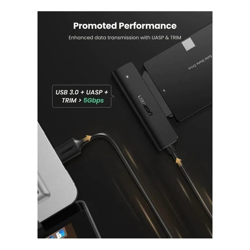 مبدل SATA به USB 3.0 یوگرین مدل AN-70609