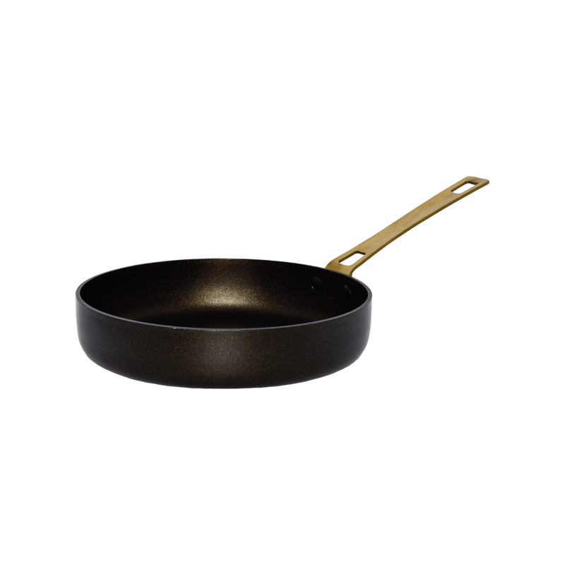 سرویس قابلمه و تابه گرانیتی 11 پارچه بی.وی.کی طرح GOLD کد 714611
