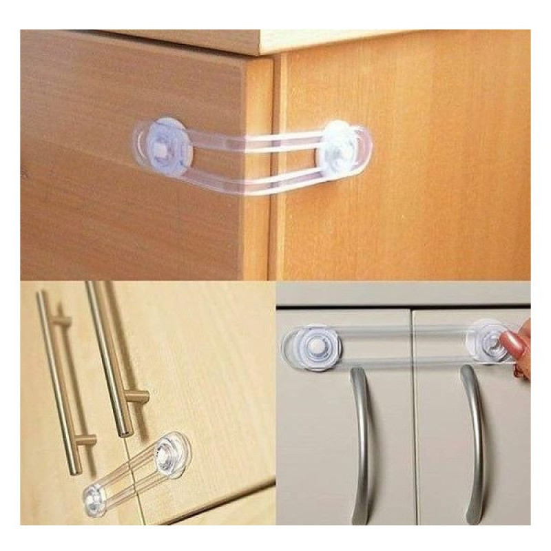 قفل درب کابینت آراز مدل کودک بسته 4 عددی