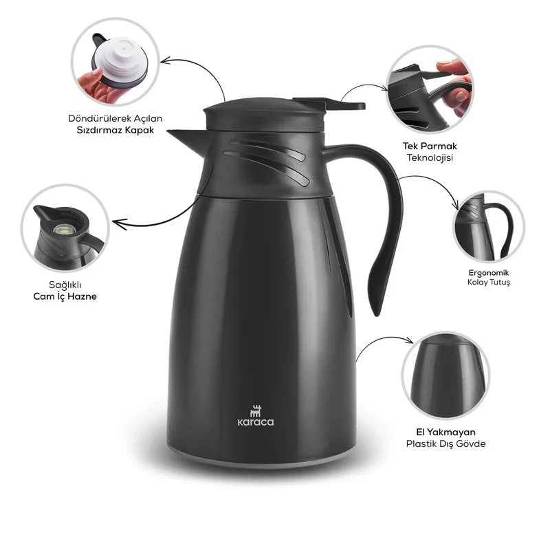 فلاسک کاراجا مدل Bella گنجایش 1 لیتر