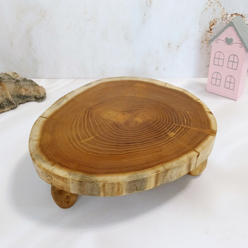 تخته سرو چوبی مدل پایه دار کد S101