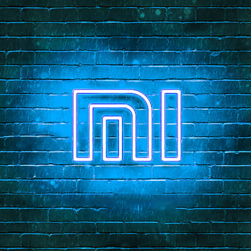 چراغ نئون طرح xiaomi
