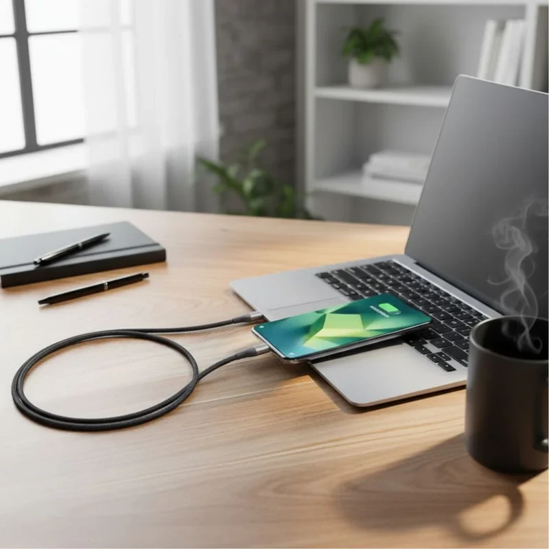 کابل usb-cمدل سوپر فست طول 1.2 متر