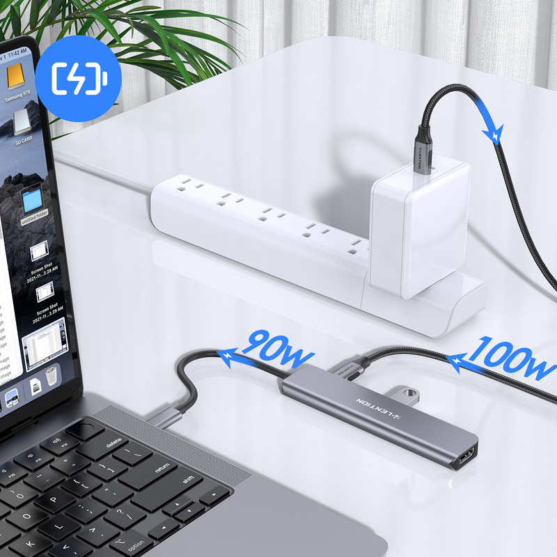 هاب 6 پورت USB-C لنشن مدل CE18-HCR