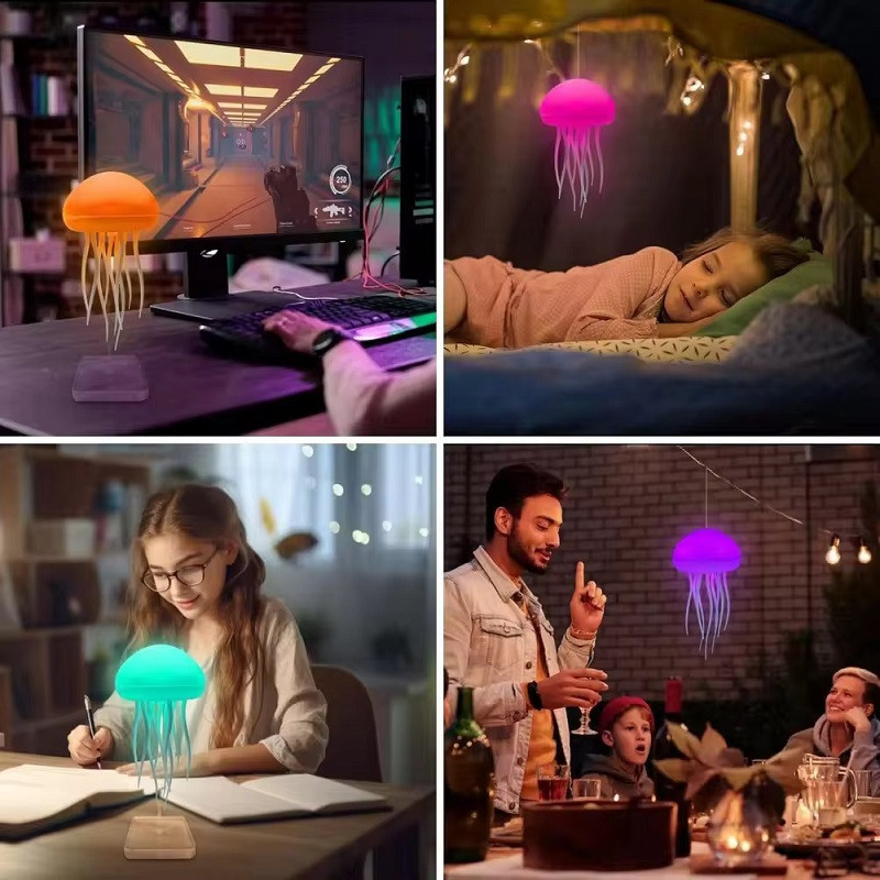 آباژور رومیزی مدل عروس دریایی