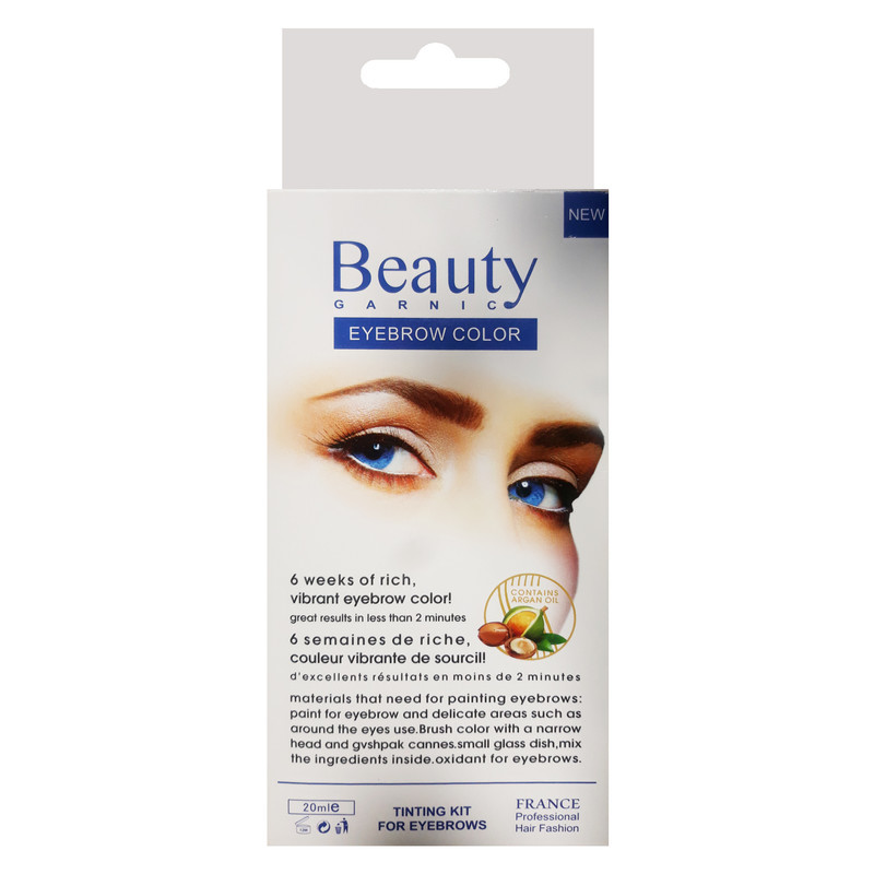 کیت رنگ ابرو بیوتی شماره bcin5 حجم 20 میلی لیتر رنگ دارچینی