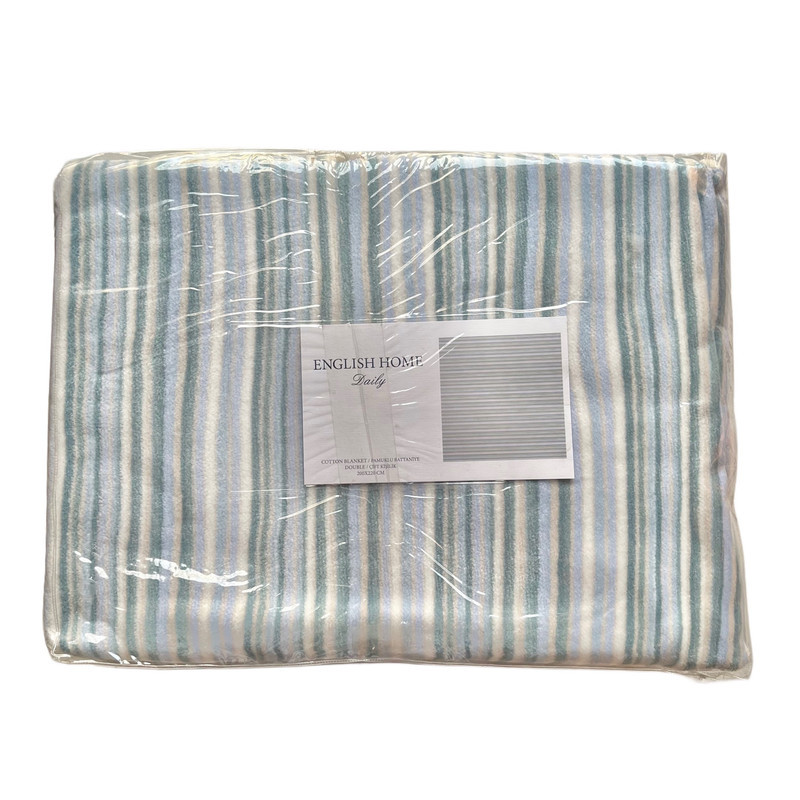 پتو انگلیش هوم مدل Stripy سایز 200x220 سانتی متر
