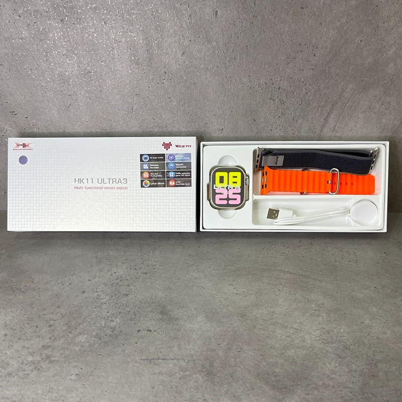 ساعت هوشمند 2.02 اینچی ویرفیت مدل HK 11 ULTRA3 با بند سیلیکونی