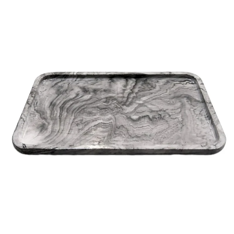 سینی بدون دسته مدل بتنی کد ws1 سایز 30×15 سانتی متر