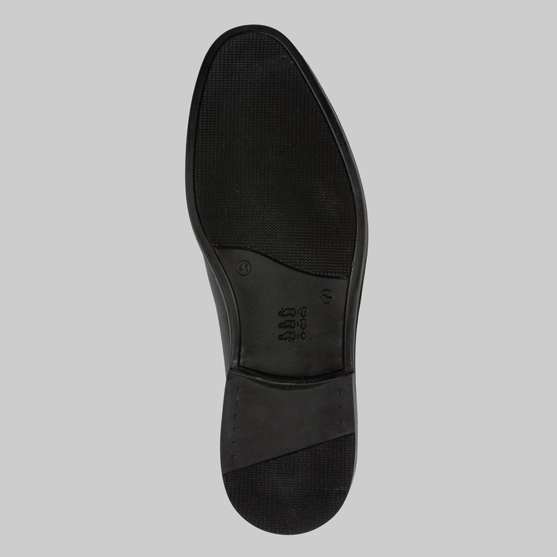 کفش رسمی مردانه چرم طبیعی ورنو مدل vr7036a