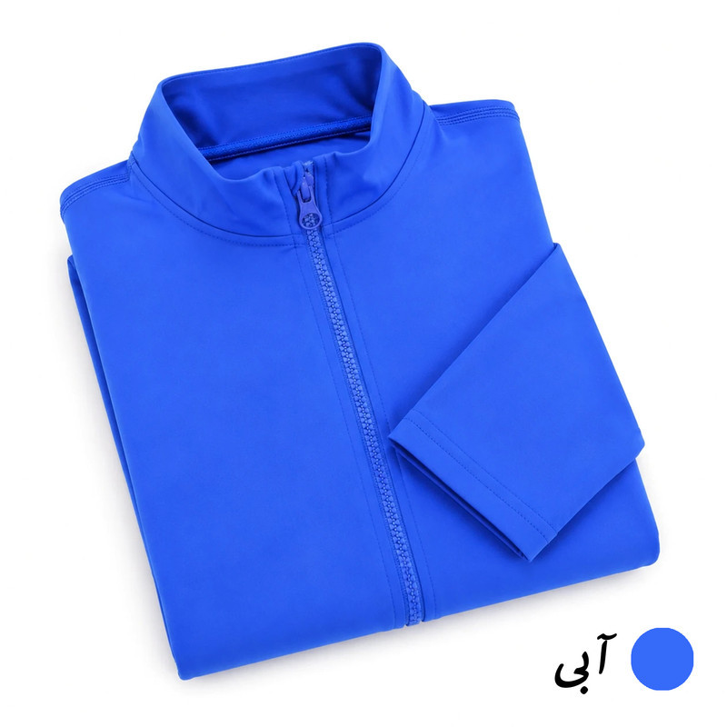 سرهمی ورزشی زیپ دار زنانه پشت کش مدل Aura کد M5771