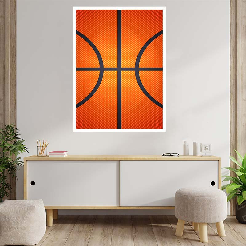 پوستر کارنيکا طرح عاشق بسکتبال Basketball Lover کد 40295 مجموعه 8 عددی