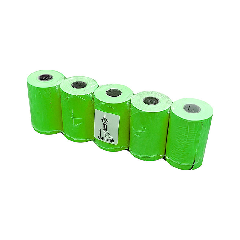 کاغذ پرینتر حرارتی پایتخت رول مدل GR80mm بسته 5 عددی