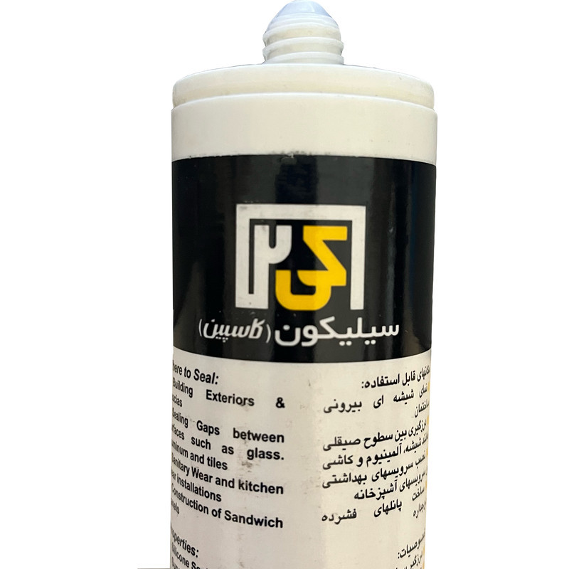 چسب سیلیکون کاسپین مدل K2 حجم 300 میلی لیتر
