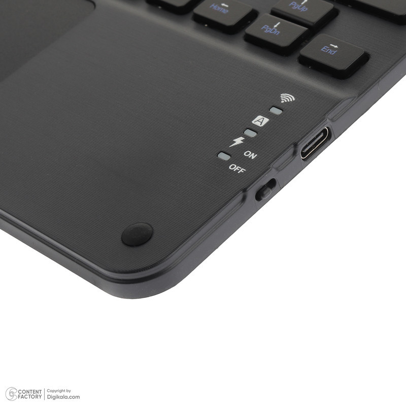 کیف کلاسوری کیبورددار مدل SMKCRPSE11 مناسب برای تبلت شیائومی Redmi Pad SE 11 Inch