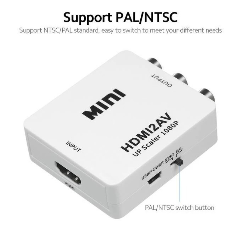 مبدل HDMI به AV ایکس فورتک مدل MINI
