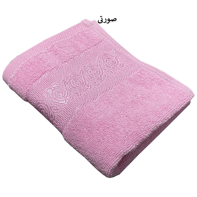 حوله دستی شایسته مدل روژان سایز 40X80 سانتی متر