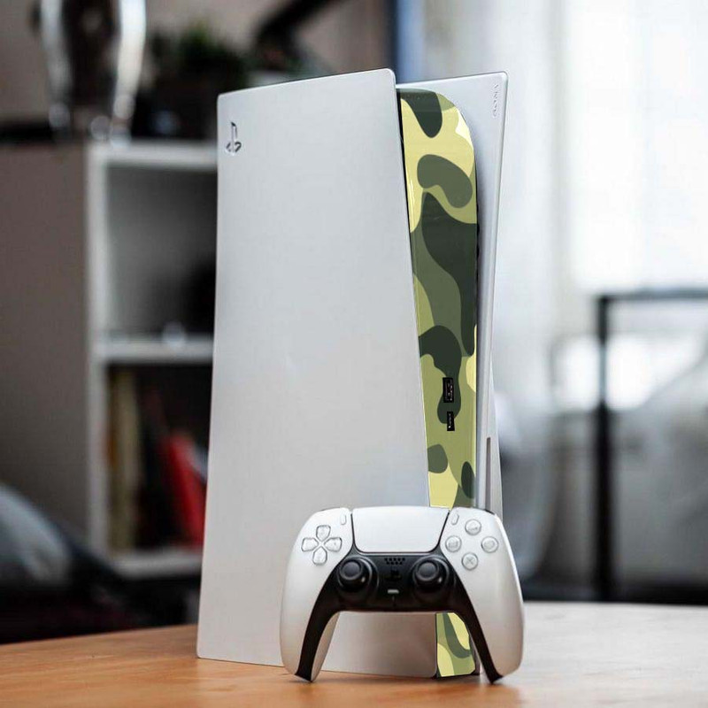 برچسب میانی کنسول بازی پلی استیشن 5 مدل camo PS5