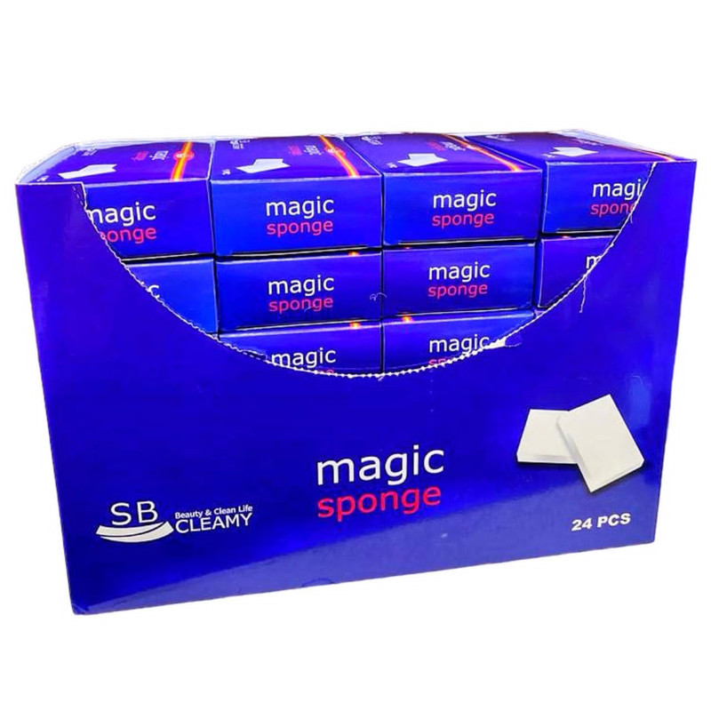 پد نظافت اس بی مدل magic sponge بسته 24 عددی