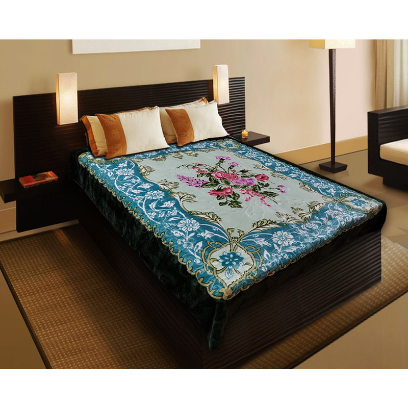 پتو گلبافت کد 7412 سایز 240×220 سانتی متر