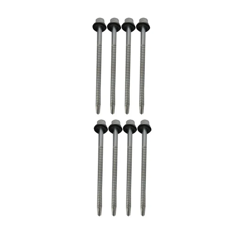 پیچ شیروانی سرمته مدل B14-100 بسته 8 عددی