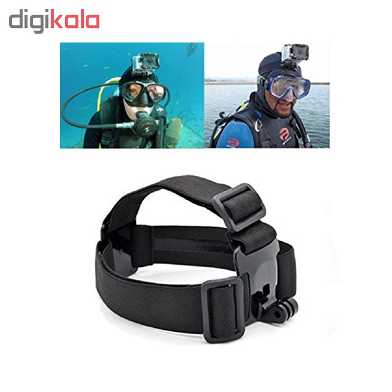 بند دور سر مدل Headband مناسب برای دوربین های ورزشی GO ORO و EKEN